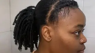 FLAT TWIST BUN IN LESS THAN AN HOUR. BEGINNERS FRIENDLY TUTORIAL | SLEEK EASY NATURAL HAIRSTYLE 