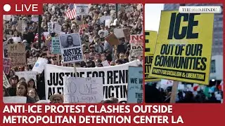 Anti‑ICE protest outside Metropolitan Detention Center draws clashes with federal agents