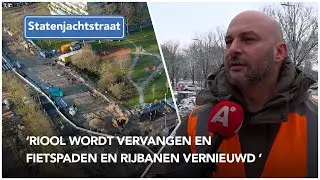 Riool Statenjachtstraat wordt vernieuwd