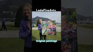 #cherryblossompainting #original #ladastukan #shorts #trees #spring #contemporaryart