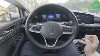 How do I change the radio audio quality in the Volkswagen Golf VIII (2019&ndash;present)?
