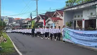 Tarhib Ramadan Santri Ar Rohmah Putra dan Siswa Sekolah Se Kecamatan Dau Malang