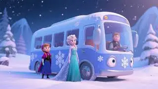 Elsa and the Snowflake Bus 7 | Journey to the Moonlit Ice Valley