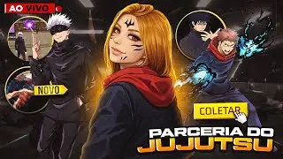 JUJUTSU CHEGOU NO FREE FIRE! 🔥 ATUALIZAÇÃO 🔥 merine lives free fire