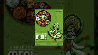 social media design tutorial using Photoshop 💚💥 #posterdesigntutorial #posterdesign #haribhavam