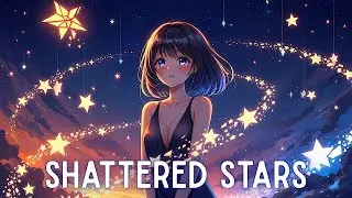 Shattered Stars (Lyric Video) - by Cryovox [ Nightcore ]