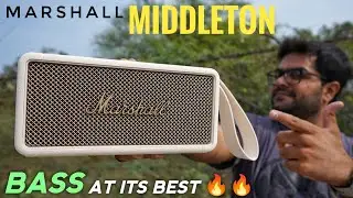 Marshall Middleton 60W Portable Speaker with Powerful BASS 🔥🔥 Complete Testing ⚡⚡