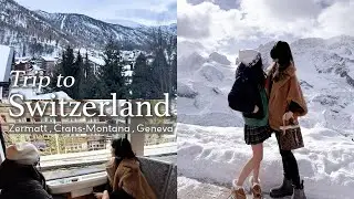 1番行きたかった場所ツェルマットで涙が出るほど感動的な絶景を見てきました⛰️❄️🇨🇭世界で1番大好きなホテルにも宿泊🧡