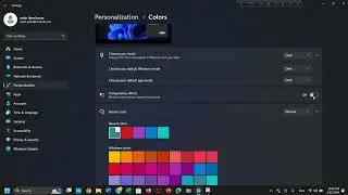 How to change transparency effect in pc? || windows 10|| windows 11