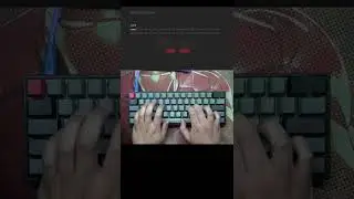 Koi61 x Ink Black v2 Switches (filmed and lubed)