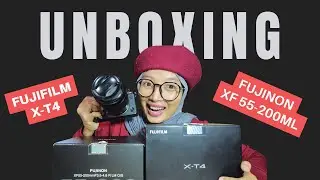 UNBOXING FUJIFILM XT4 & FUJINON 55-200MM