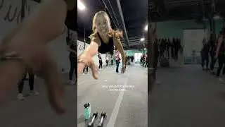 This bungee fitness class was fun 😂#funny #bungee  #fypage