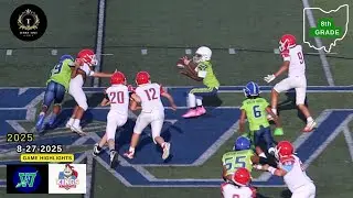 🏈 Winton Woods Warriors 8th Grade Football vs Kings | 28-8 Victory | Aug 27, 2025
