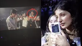 A Beautiful Woman in the Front Row Made Jin BTS Speechless &mdash; Ziggo Dome Becomes the Witness?
