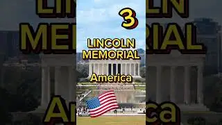 Top 5 monumenti pi&ugrave; visitati del mondo #shorts #top5 #intheworld #memorial #monument