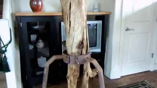 Reclaimed Log Art