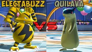 Pokemon battle revolution - Electabuzz vs Quilava