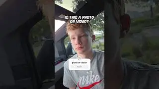 Photo Or Video? 📷🎦