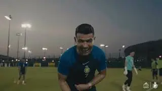 Cristiano always has time to teach his teammates a trick or two | AlNassr inside training May 30th💛💙