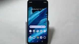 how to small and large font size realme c33 device