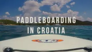 Paddleboarding in Croatia - Steve Pycroft
