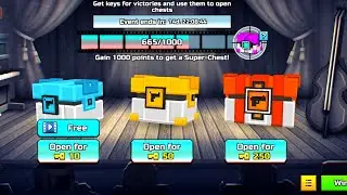 Cartoon Lottery Chest Opening | Getting All New Weapons - Pixel Gun 3d