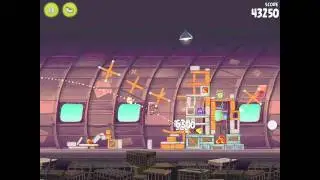 Angry Birds Rio Level 8 (11-8) Smugglers Plane Walkthrough 3 Star