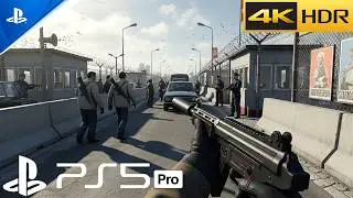 Миссия &laquo;Кирпич в стене&raquo; | Кинематографический стелс-геймплей в 4K HDR - COD BO Cold War