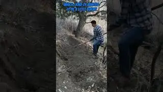 Backyard Flow Trail Build Pt.1 #mountainbike #mtb #yeticycles #cool