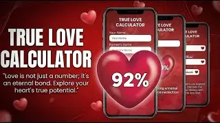 Real Love Calculator Test 💖 Relationship Compatibility