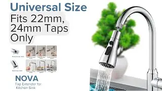 How to Install NOVA Tap Extender for Kitchen Sink