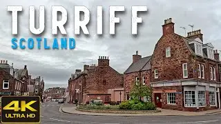 Turiff Scotland Walking Tour 4K, September 2023