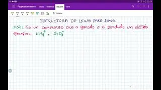 Estructura de lewis para iones