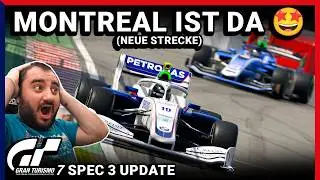 Erste Runden auf der neuen Strecke in Montreal 😱 Gran Turismo 7 Spec 3 Update