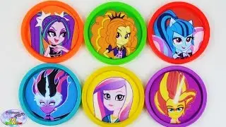 My Little Pony Equestria Girls Play Doh MLP Dazzlings Surprise Egg and Toy Collector SETC