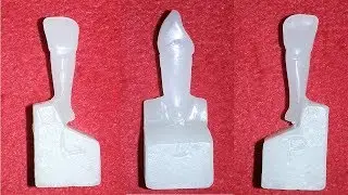 резьба коронки правого латерального резца верхней челюсти (восковая резьба)