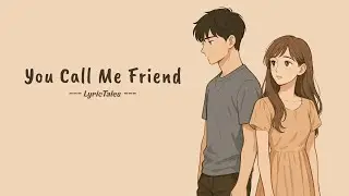 You Call Me Friend | Deep House Love Song About Loving in Silence | Lyric Tales