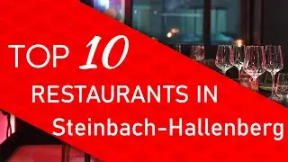 Top 10 best Restaurants in Steinbach-Hallenberg, Germany