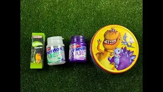 Dinosaur Surprise Box 🦖 Mentos Pure & Bebeto Cool Beans Candy Unboxing #toyunboxing #candy