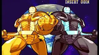 Marvel vs Capcom 1 ( Arcade ) - Gold War Machine / War Machine Playthrough ( Aug 5, 2018 )