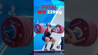 Karlos doesn&rsquo;t chase records. #worldrecord #ewf2025 #cleanandjerk
