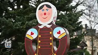 Aufbau der Olbernhauer Marktfiguren