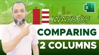 Comparing Data of Two Columns In Excel | Urdu/Hindi |