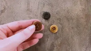 Center Cross Round Buttons 25MM & 20MM