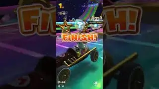 Mario kart tour part 283 Space tour Baby Peach cup