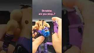 TMNT Mutations Road Ready Shredder 1993