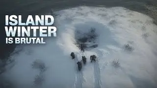 Rimworld traped on an ISLAND! - Isolated Island Colony part 5 -  Trying to Survive the Tough Winter