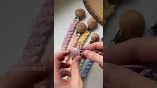 Jednoduch&eacute; &scaron;n&uacute;rky na cuml&iacute;ky a ako ich zaviazať k cuml&iacute;ku. Beautiful pacifier holder