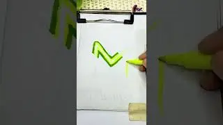 Neon Glow Drawing Tutorial | C for Color  #cforcolor #painting #neon