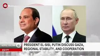 Egypt's President El-Sisi, Putin discuss bilateral relations, Gaza developments